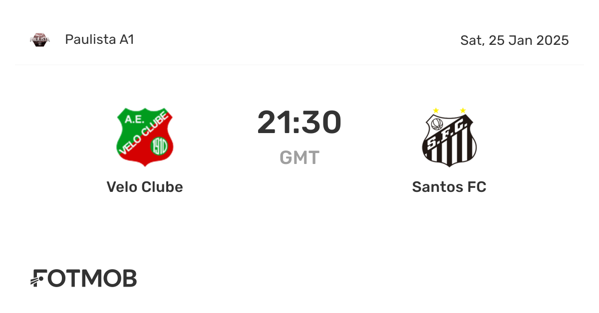 Santos vs Velo Clube: A Clash in Brazilian Football