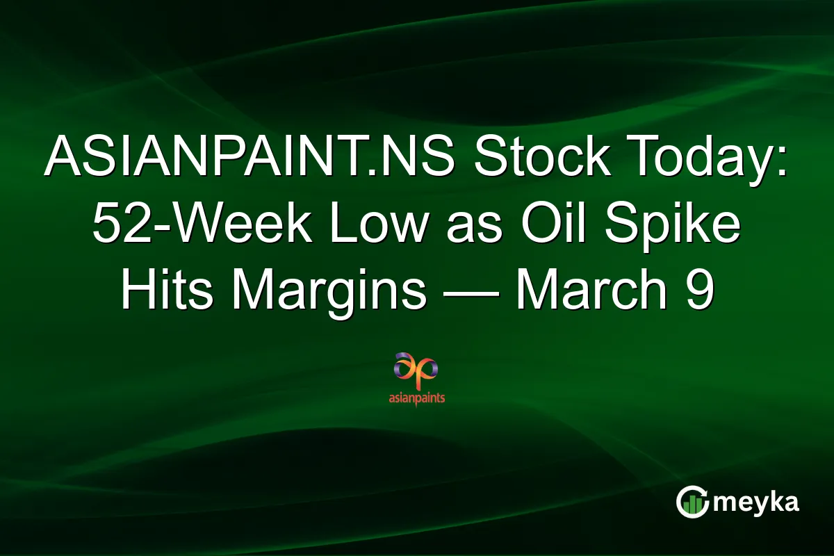 asian paints share price — IN news