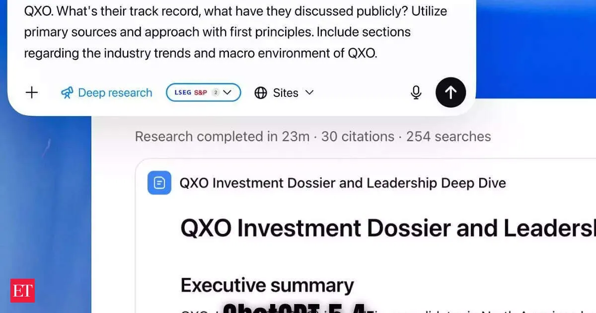 chatgpt 5.4 — IN news