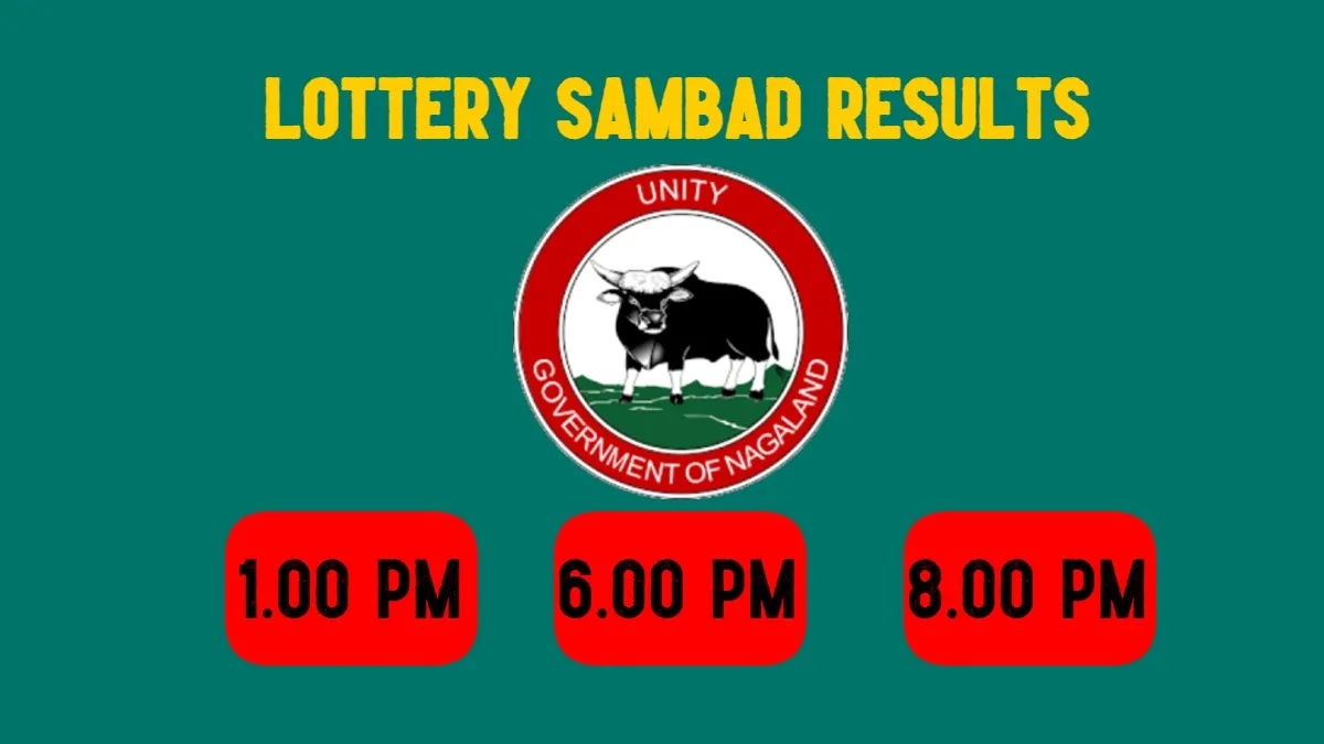 lottery sambad result — IN news