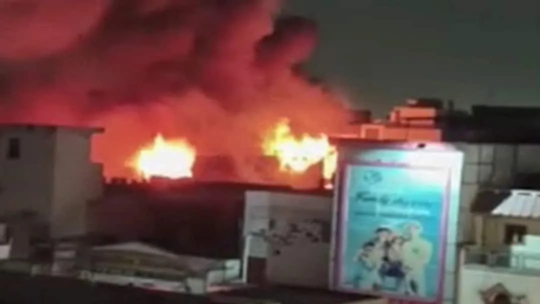 uttam nagar fire — IN news