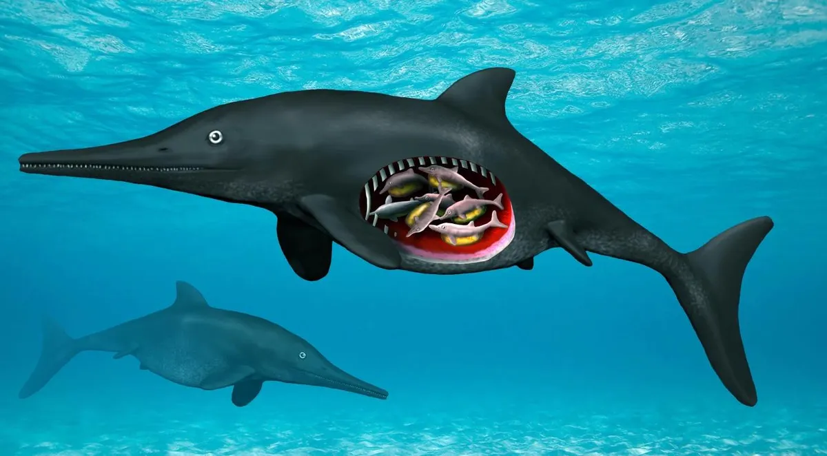 180 million year old ichthyosaur — IN news