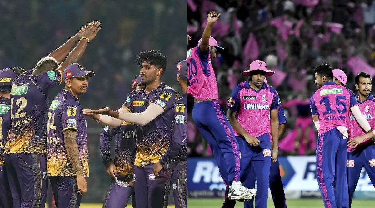 rajasthan royals vs kolkata knight riders standings — IN news