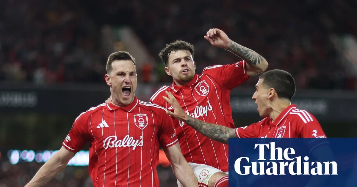 Nottm forest vs aston villa: Nottingham Forest vs Aston Villa: Chris Wood’s penalty gives narrow advantage in Europa League semi-final