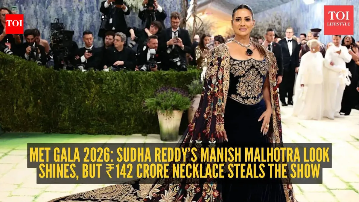 Sudha Reddy Shines at Met Gala 2026