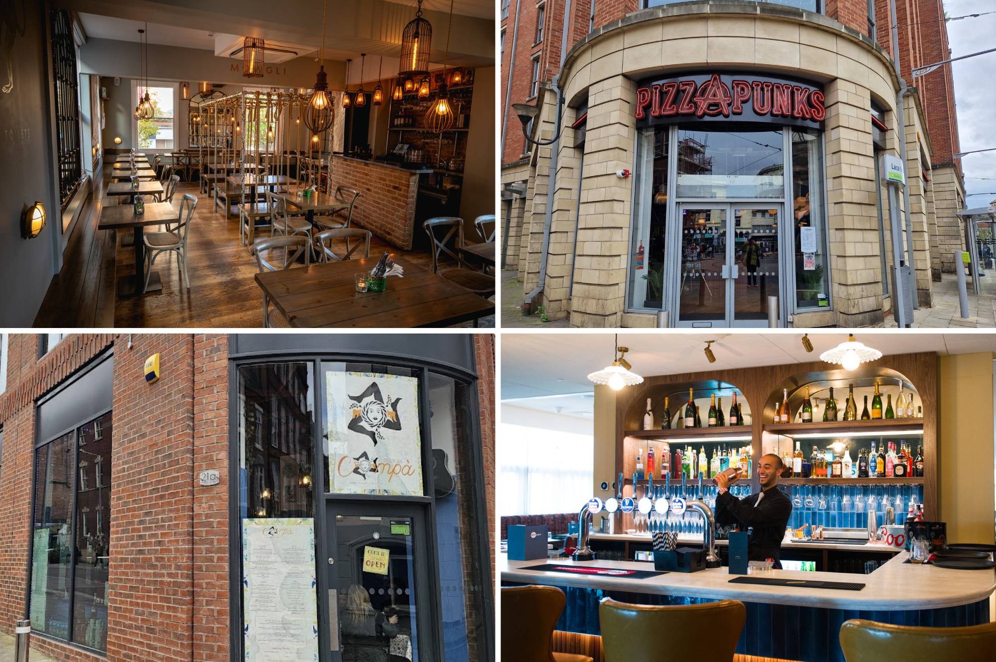 restaurants near motorpoint arena nottingham